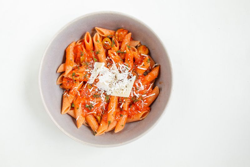 Penne Arrabbiata spicy pasta